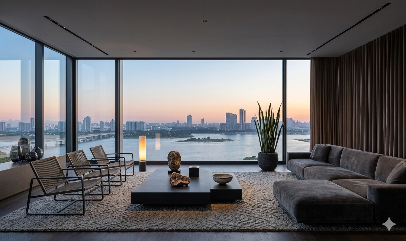 금정산 코오롱하늘채 모델하우스 사업개요 및 단지 규모를 보여주는 이미지